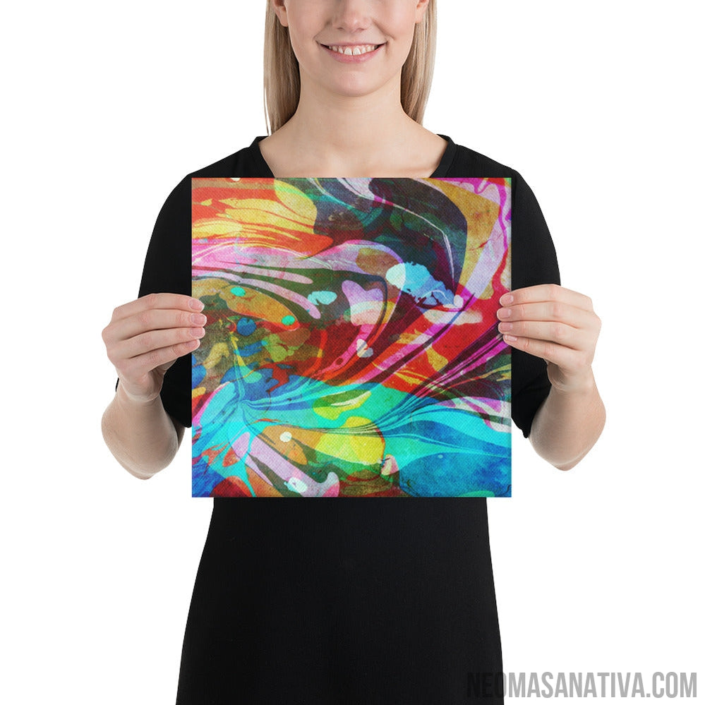 Waves of Vibes Canvas Print