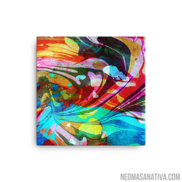 Waves of Vibes Canvas Print