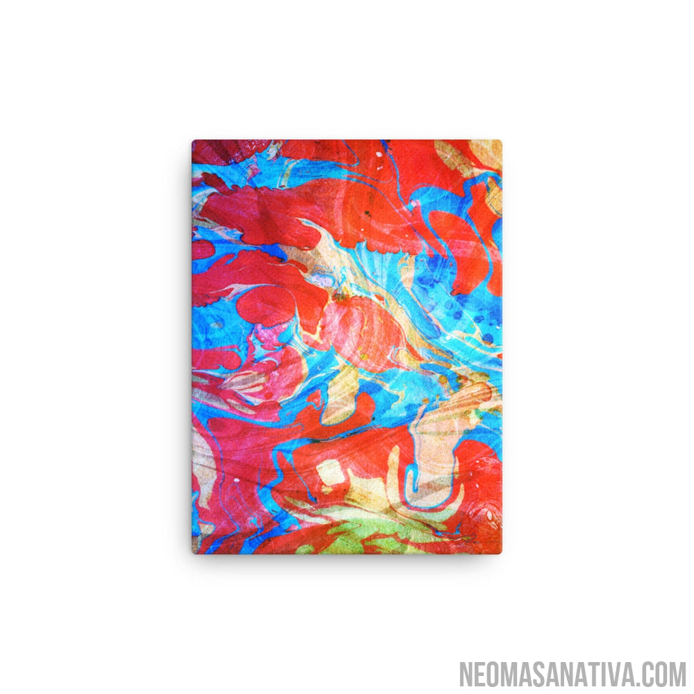 Swimming in the Whirl Canvas Print