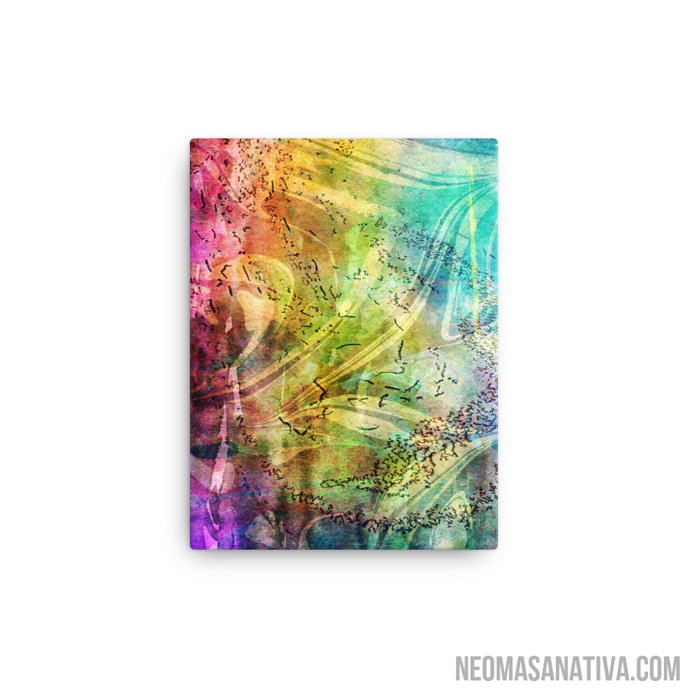 Birds of the Watercolor Sea Canvas Print