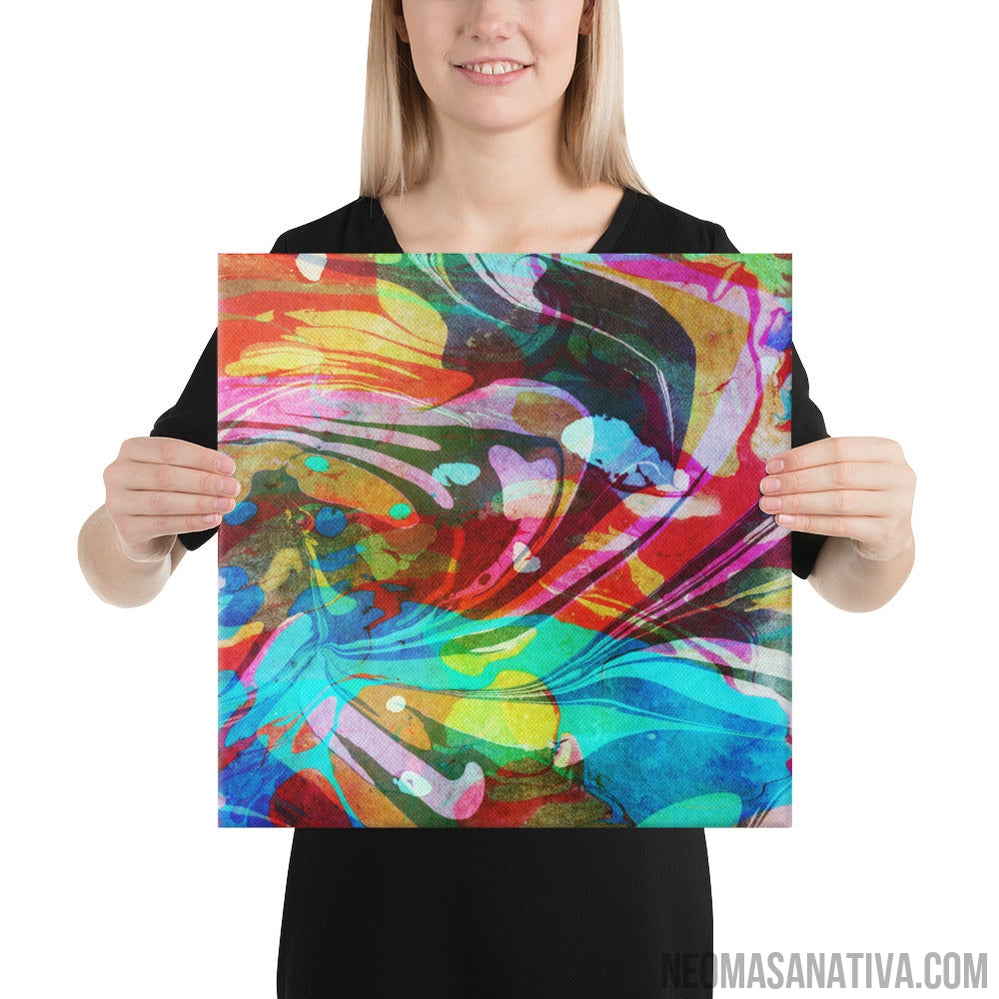 Waves of Vibes Canvas Print