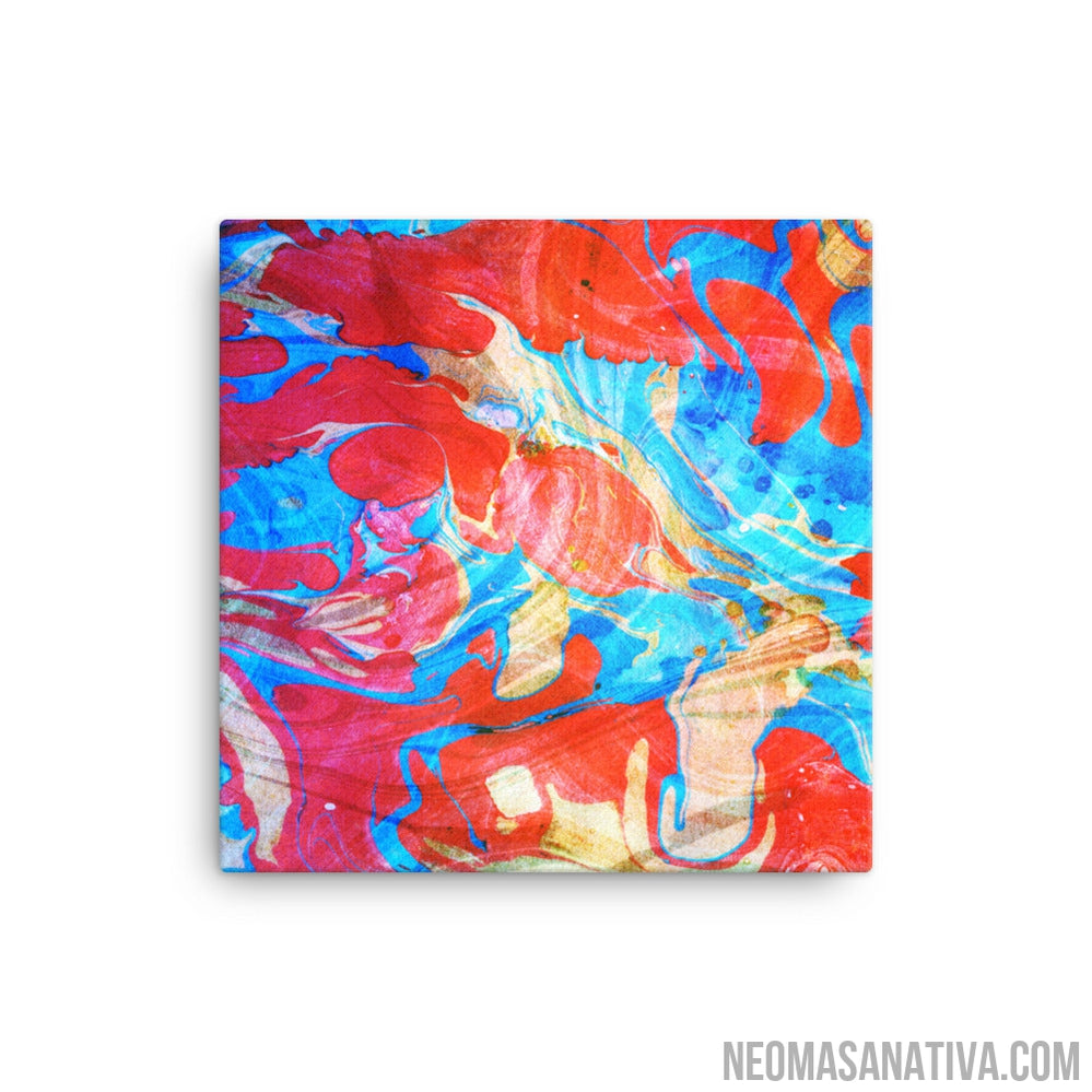 Swimming in the Whirl Canvas Print