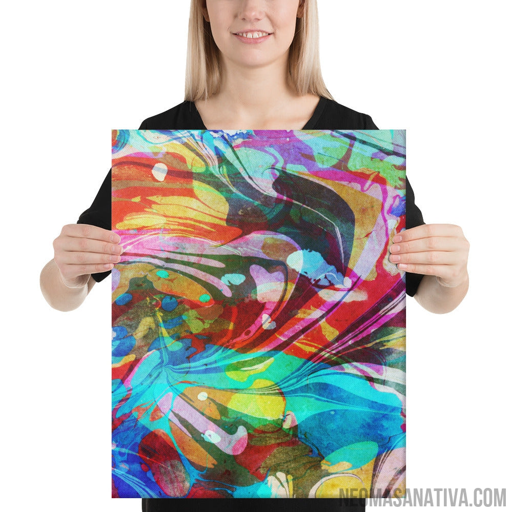 Waves of Vibes Canvas Print