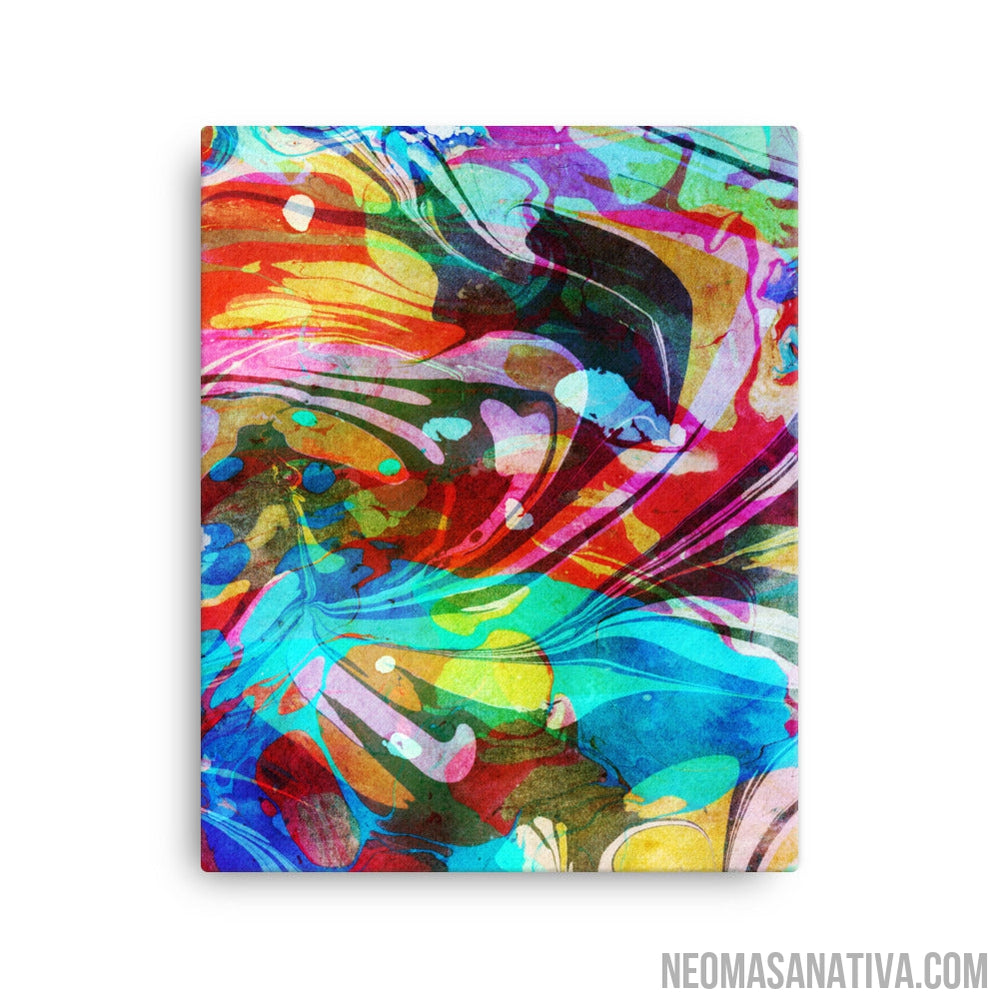 Waves of Vibes Canvas Print