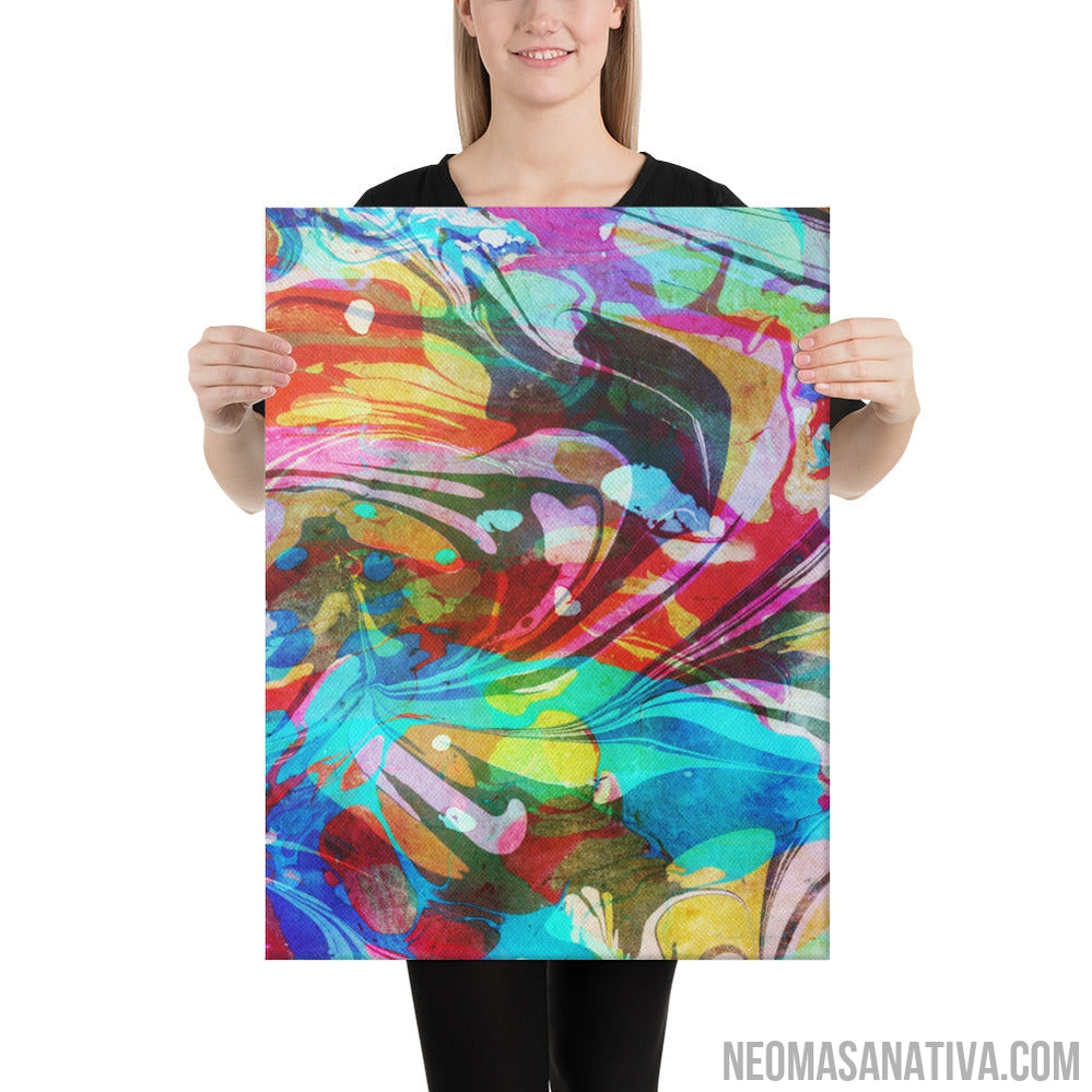 Waves of Vibes Canvas Print