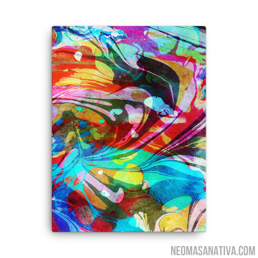 Waves of Vibes Canvas Print