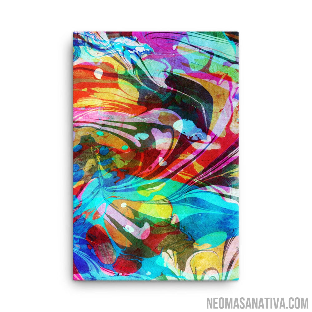 Waves of Vibes Canvas Print