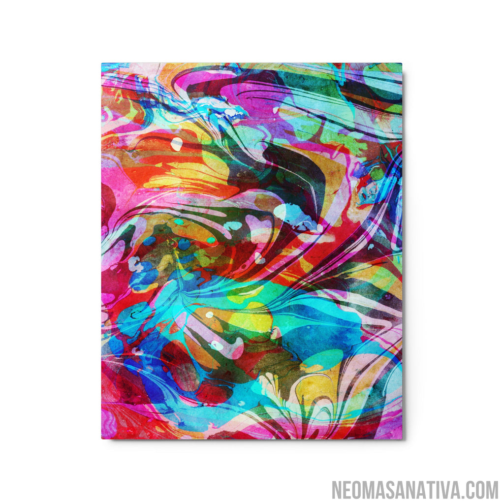 Waves of Vibes Metal Print