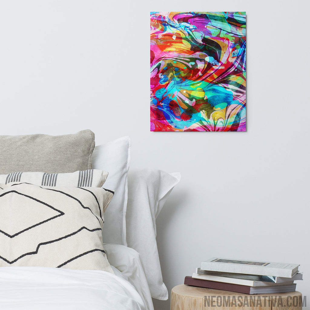 Waves of Vibes Metal Print