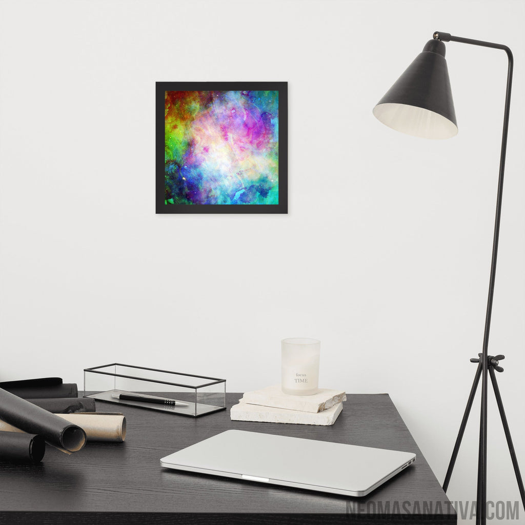 Nautilus Nebula Framed Photo Paper Poster