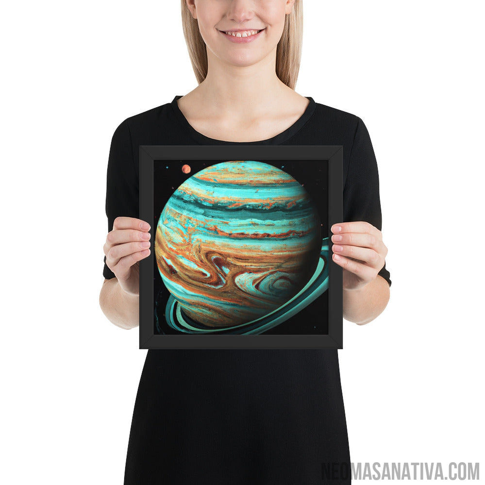 Saturn's Rest Framed Photo Paper Poster