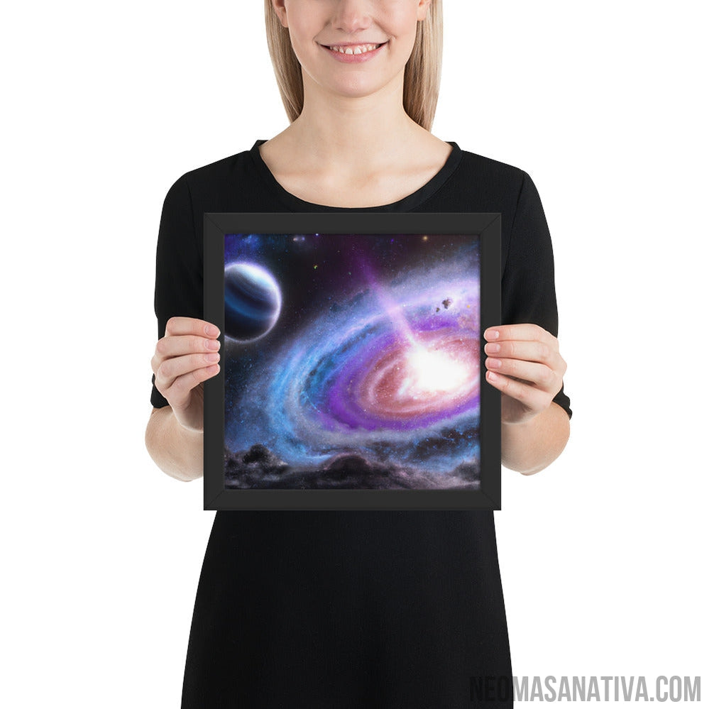 Creation Of A Cosmos Framed Photo Paper Poster