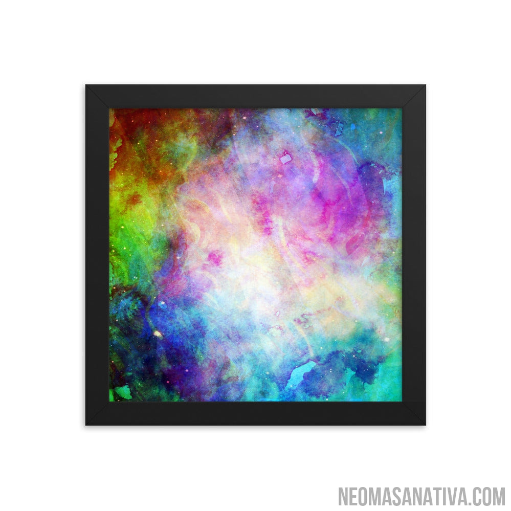 Nautilus Nebula Framed Photo Paper Poster