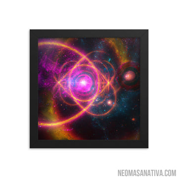 Geometric Nectar Of Creation Framed Photo Paper Poster