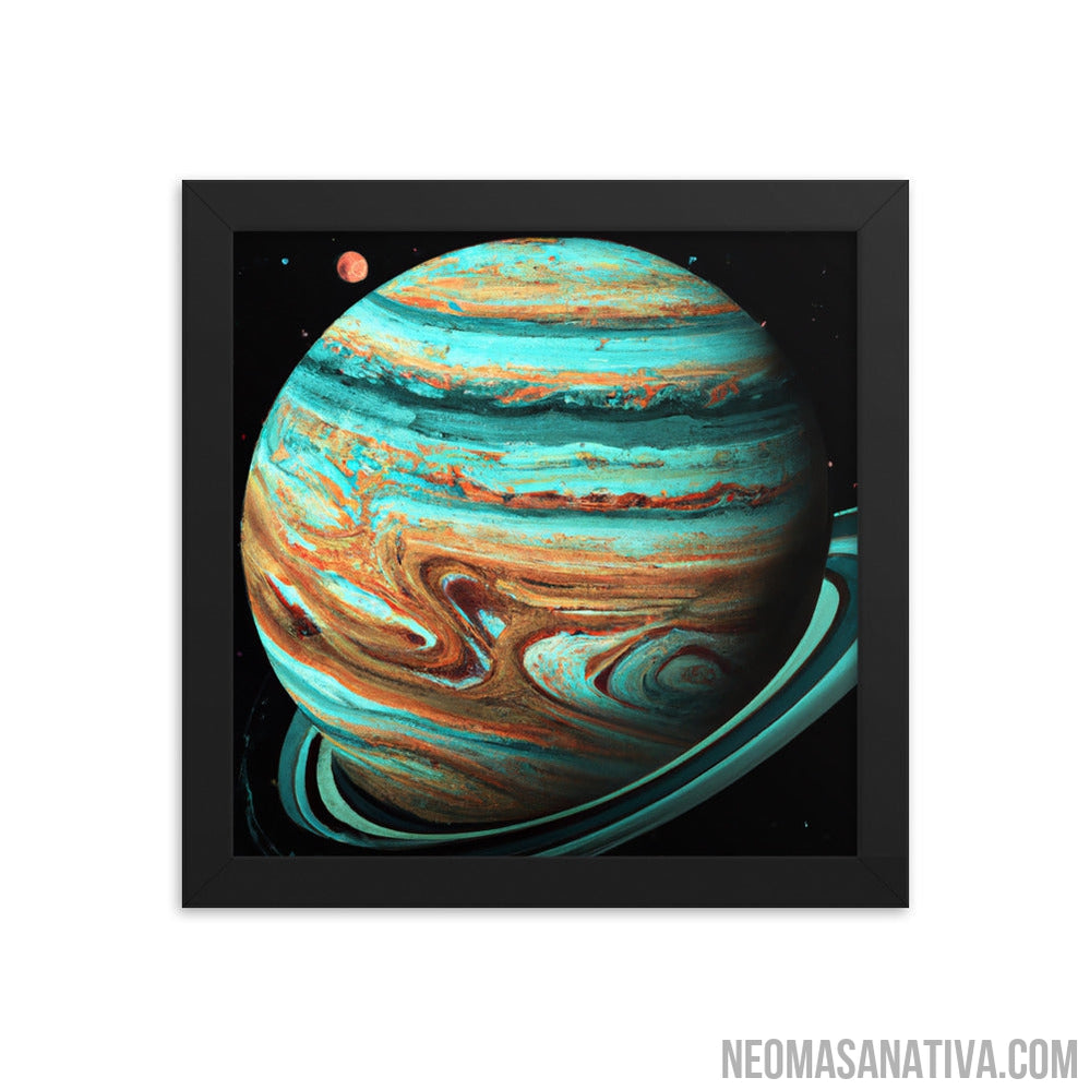 Saturn's Rest Framed Photo Paper Poster