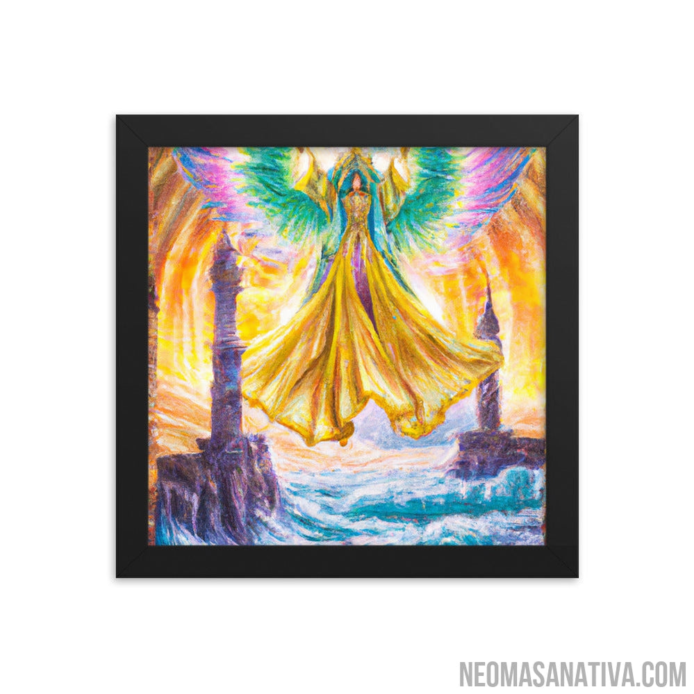 Goddess of the Tides Framed Photo Paper Poster