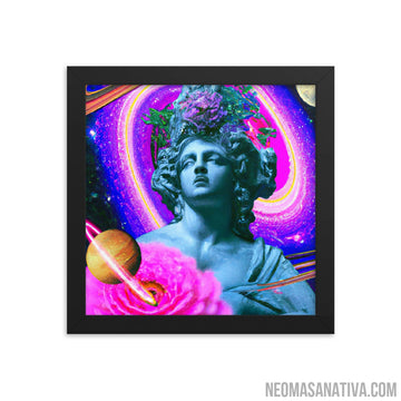 Queen of the Cosmos Framed Photo Paper Poster