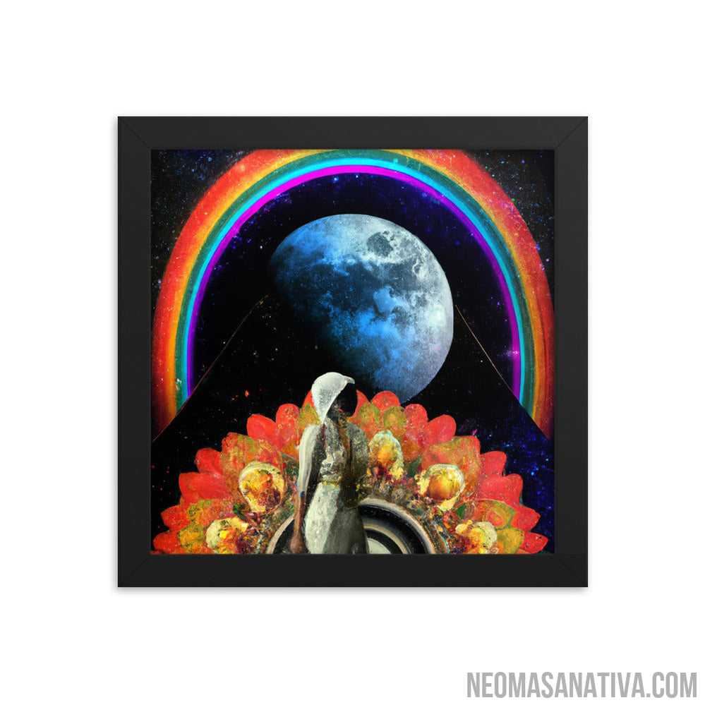 The Sentinel of the Moon Framed Photo Paper Poster