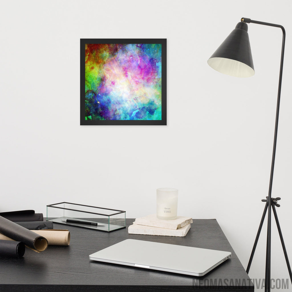 Nautilus Nebula Framed Photo Paper Poster