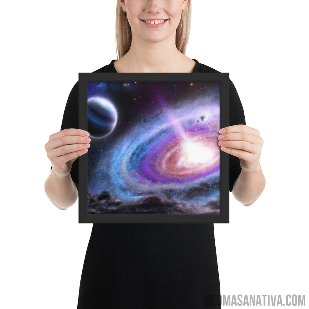 Creation Of A Cosmos Framed Photo Paper Poster