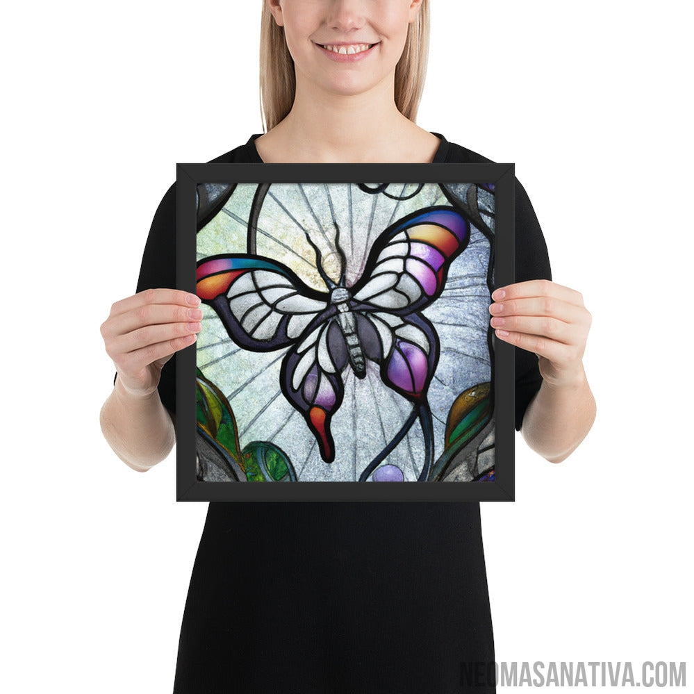 Butterfly Beauty Framed Photo Paper Poster