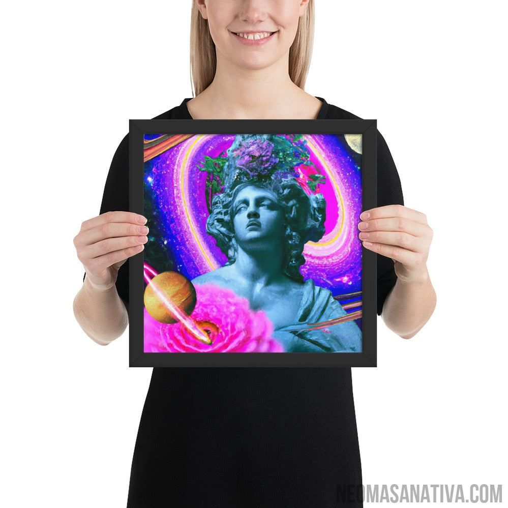 Queen of the Cosmos Framed Photo Paper Poster