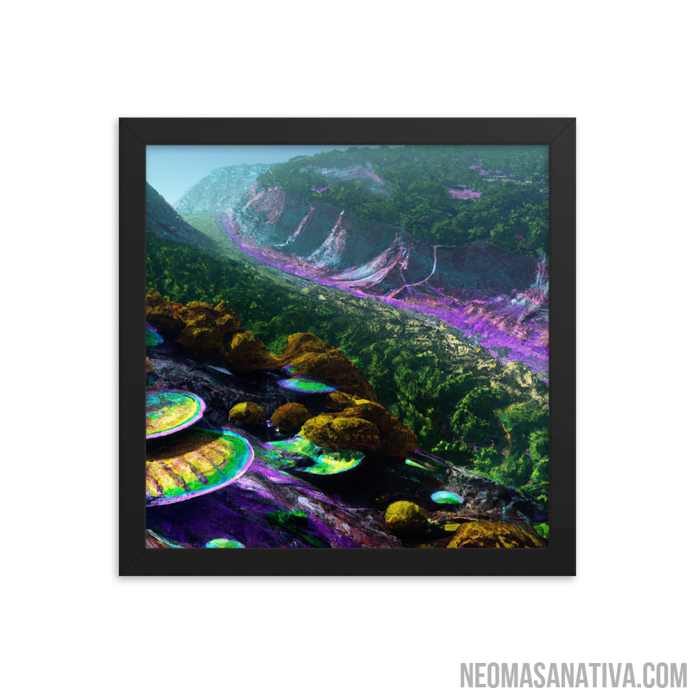 Surface Of Planet Neoma Framed Photo Paper Poster