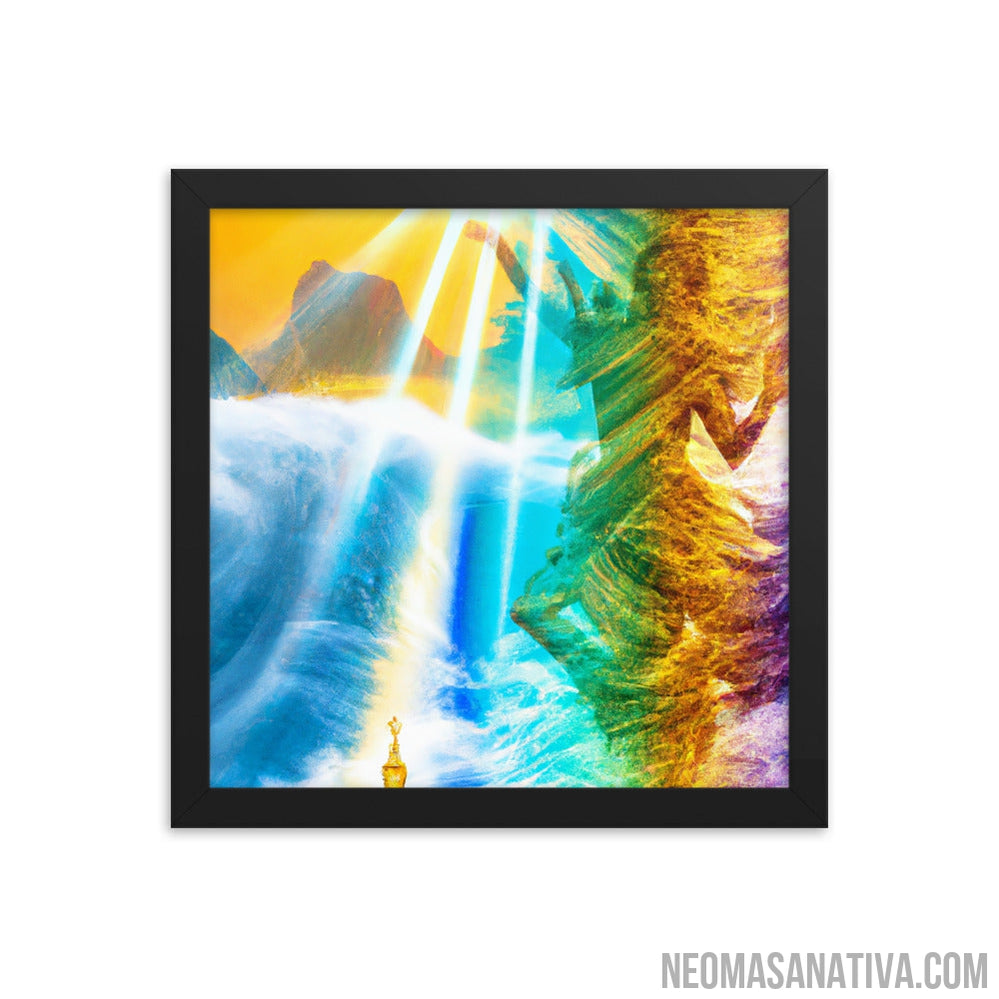 Heavenly Views Framed Photo Paper Poster