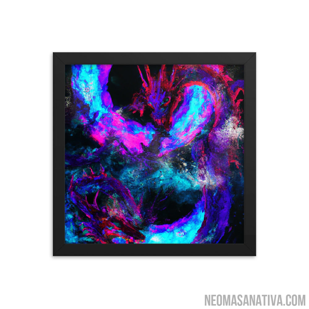 Dragons Of The Mist Framed Photo Paper Poster