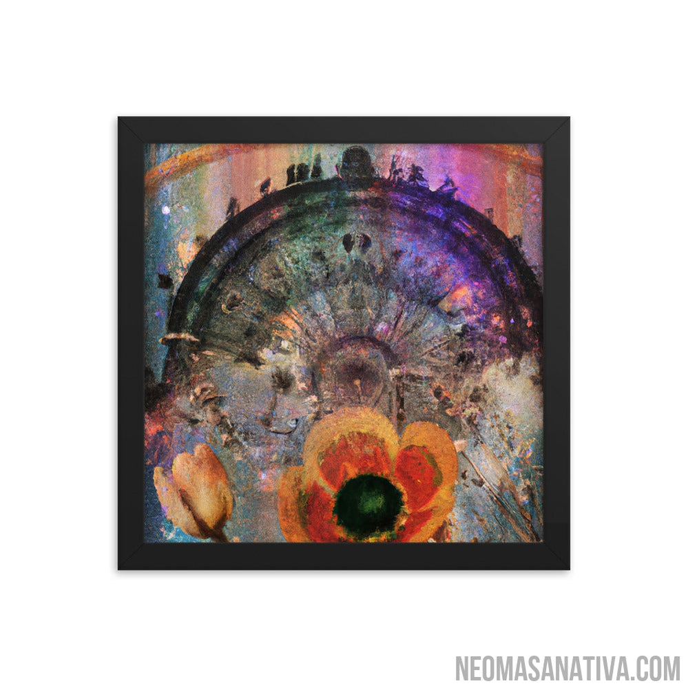 Between Worlds And The Abyss Framed Photo Paper Poster