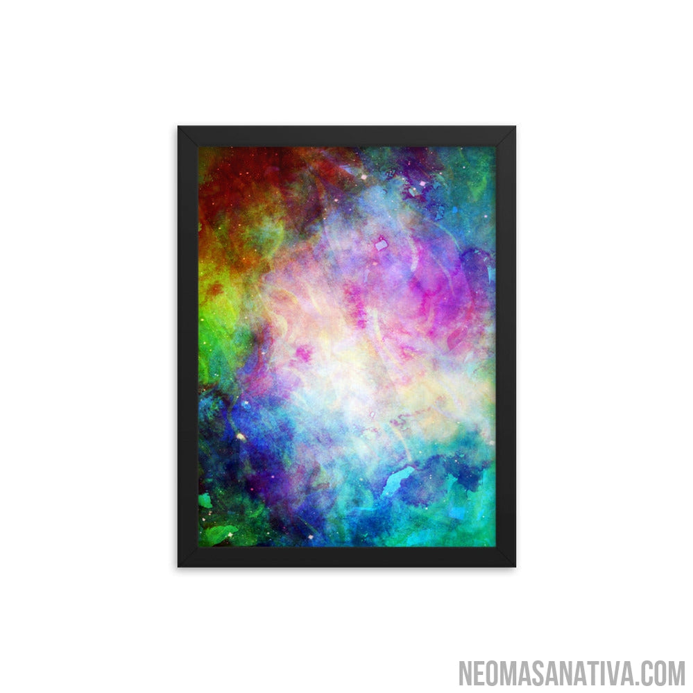 Nautilus Nebula Framed Photo Paper Poster