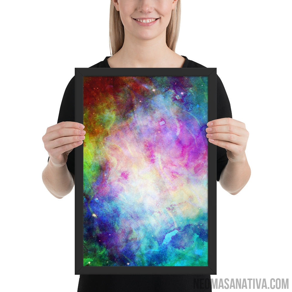 Nautilus Nebula Framed Photo Paper Poster