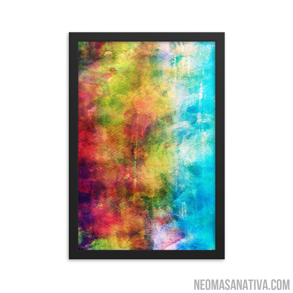 The Blue Light of Autumn Framed Photo Paper Poster