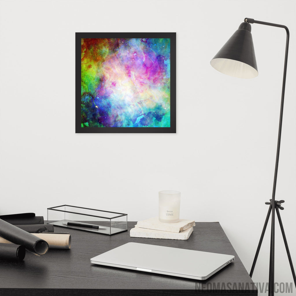 Nautilus Nebula Framed Photo Paper Poster