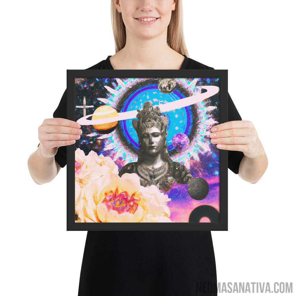 Ethereal Guardian Framed Photo Paper Poster