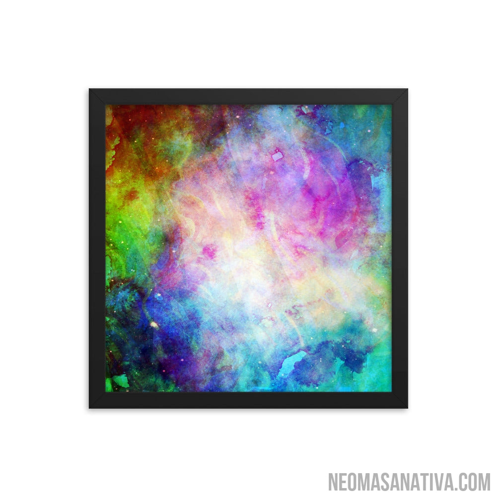 Nautilus Nebula Framed Photo Paper Poster