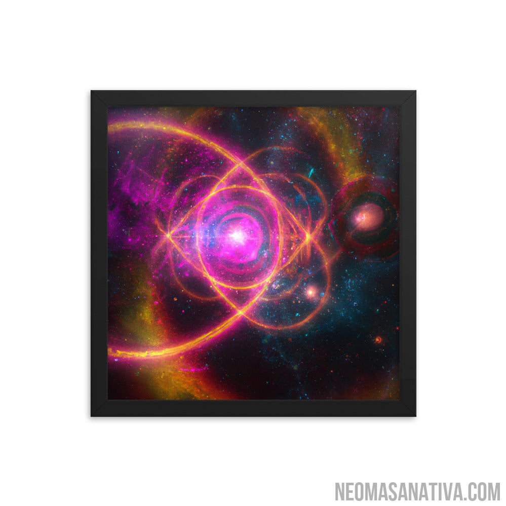 Geometric Nectar Of Creation Framed Photo Paper Poster