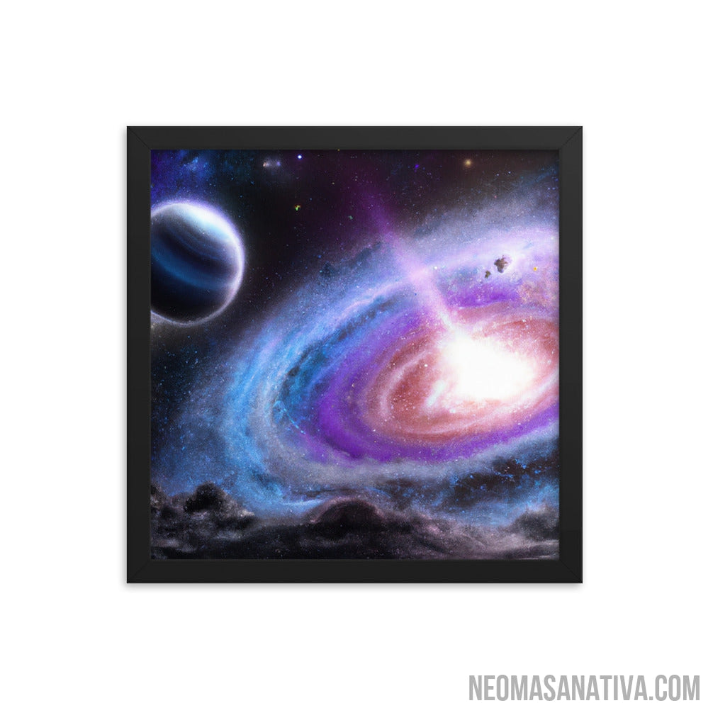 Creation Of A Cosmos Framed Photo Paper Poster