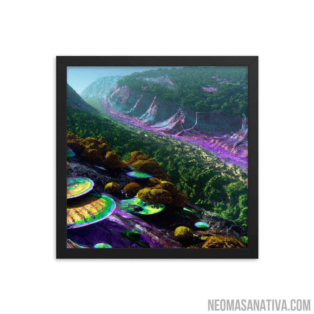 Surface Of Planet Neoma Framed Photo Paper Poster