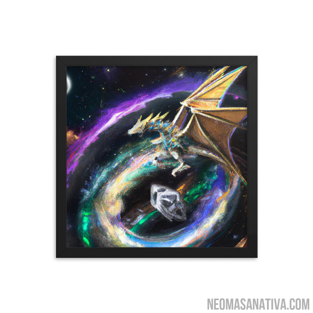 The Dragon's Odyssey Framed Photo Paper Poster