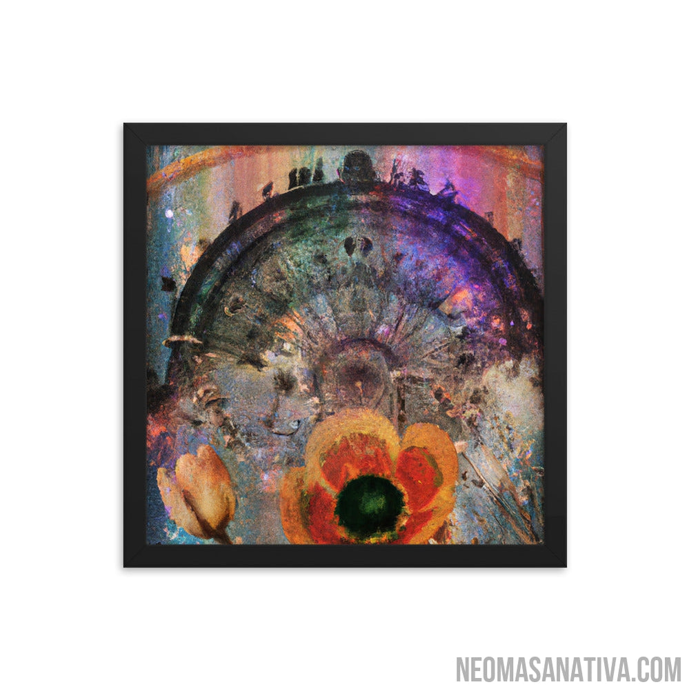 Between Worlds And The Abyss Framed Photo Paper Poster