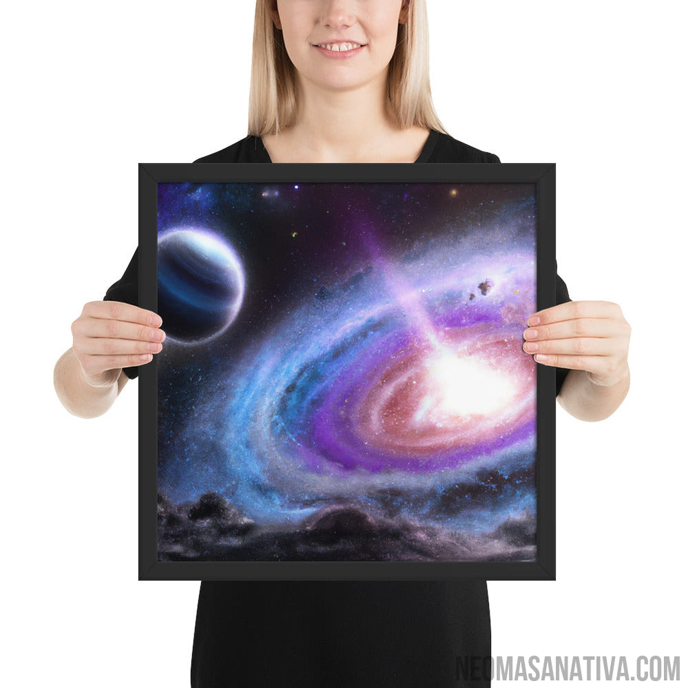 Creation Of A Cosmos Framed Photo Paper Poster