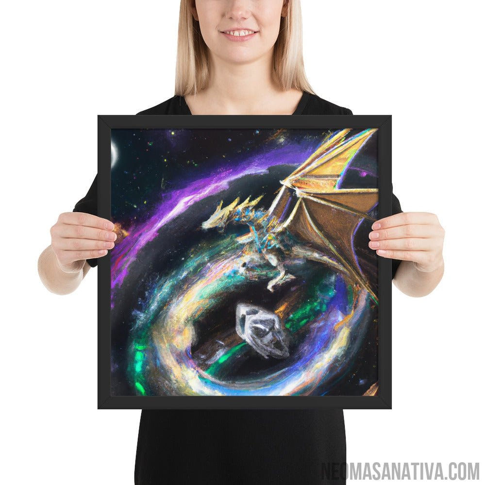 The Dragon's Odyssey Framed Photo Paper Poster