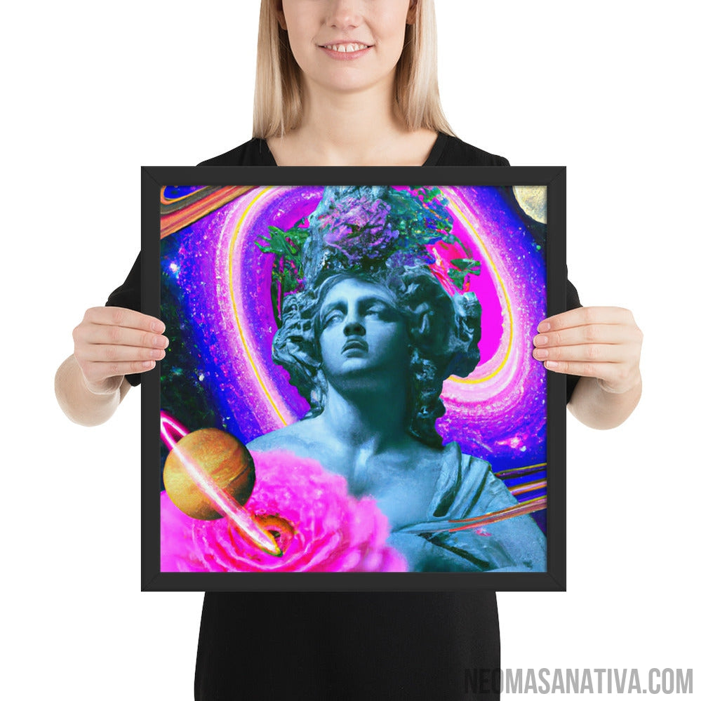 Queen of the Cosmos Framed Photo Paper Poster