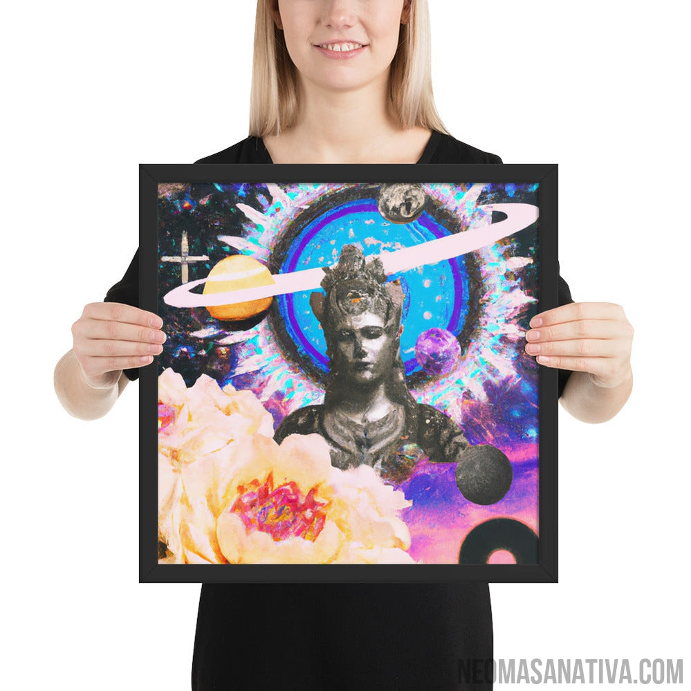 Ethereal Guardian Framed Photo Paper Poster