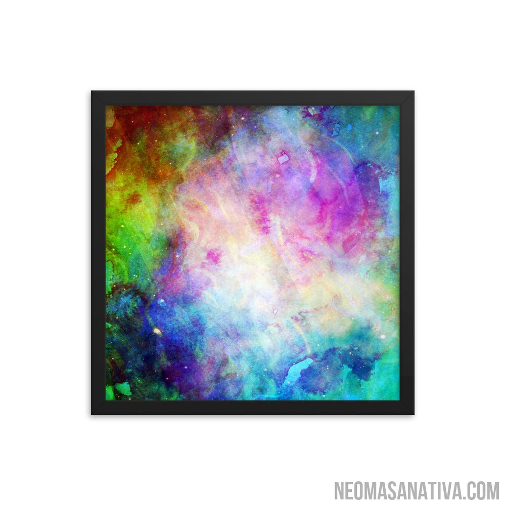 Nautilus Nebula Framed Photo Paper Poster