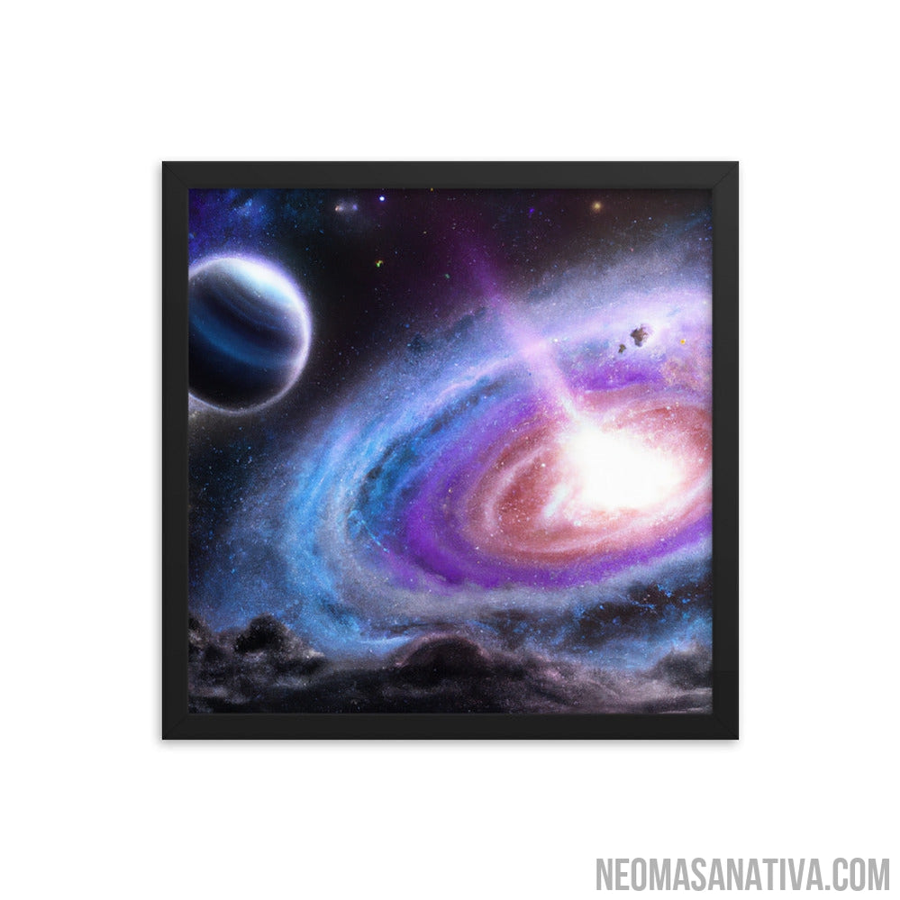 Creation Of A Cosmos Framed Photo Paper Poster