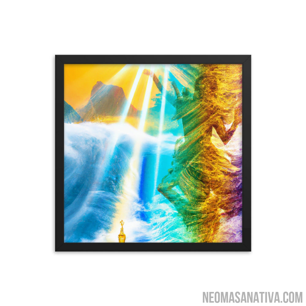 Heavenly Views Framed Photo Paper Poster