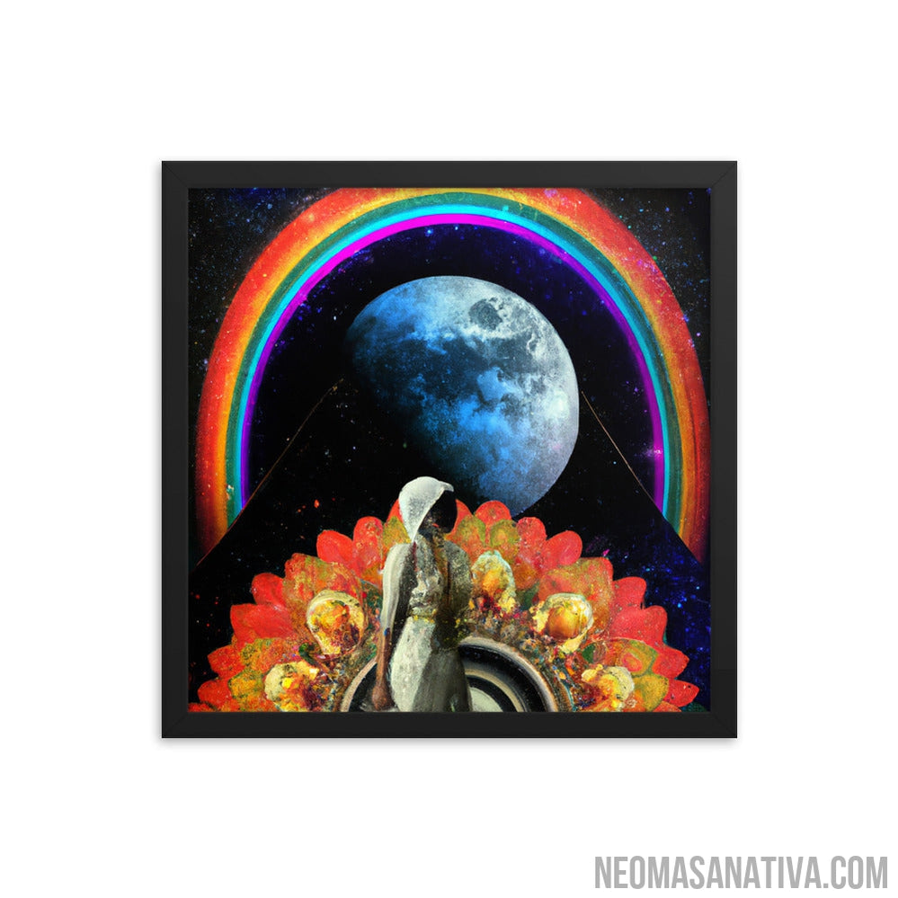 The Sentinel of the Moon Framed Photo Paper Poster