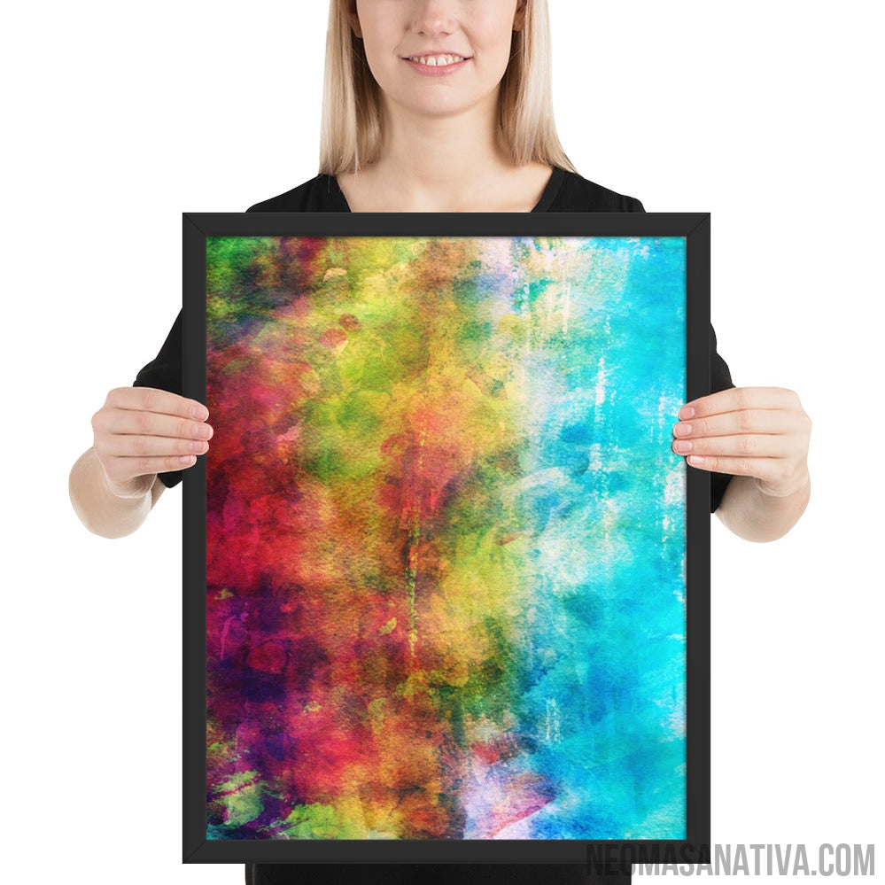 The Blue Light of Autumn Framed Photo Paper Poster